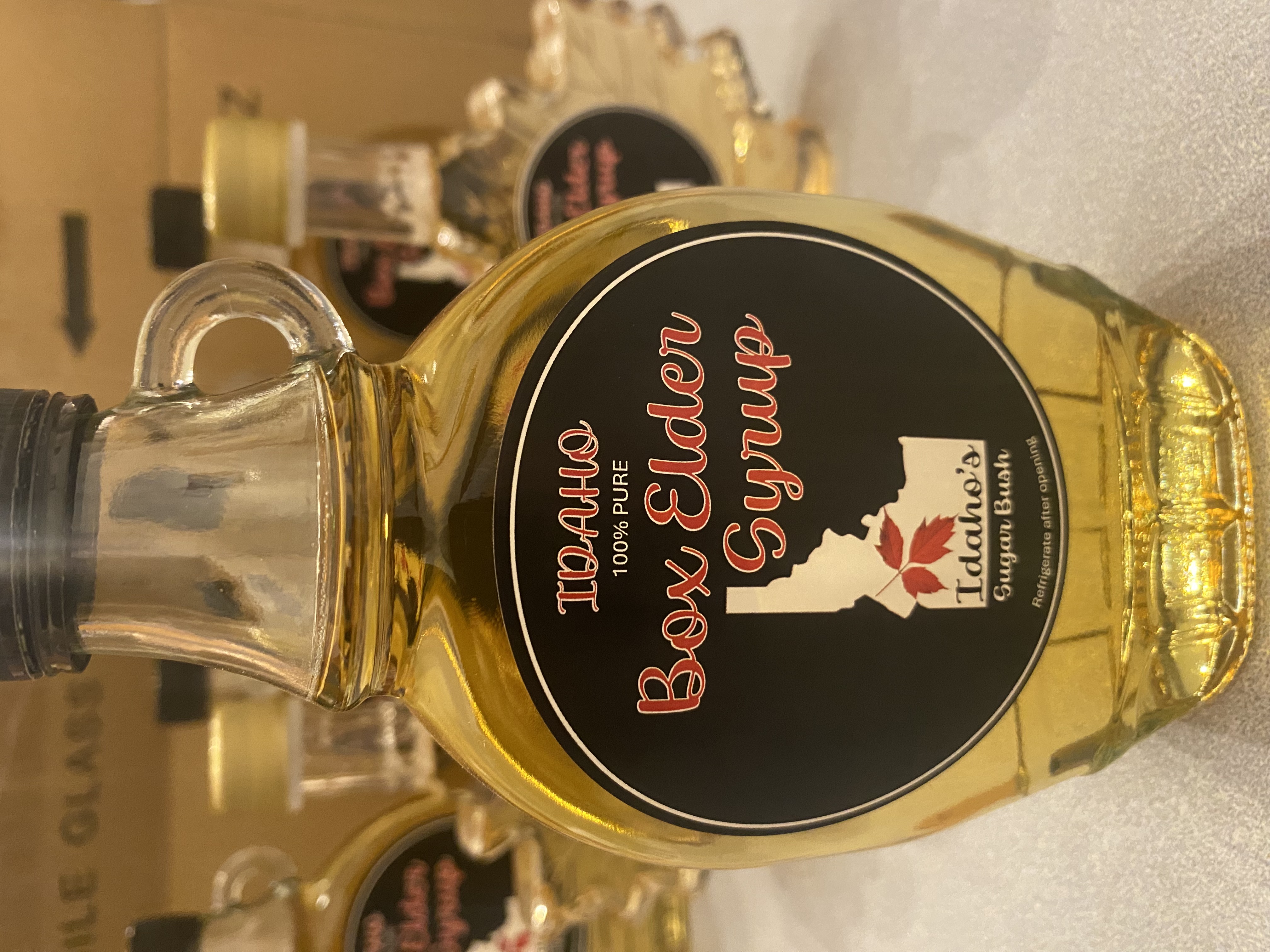 Idaho Box Elder Syrup